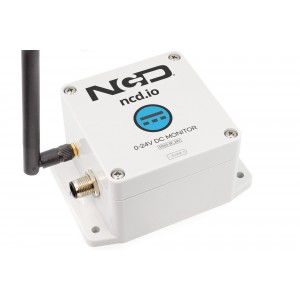 National Control Devices - Power Monitoring, Voltage Monitoring, IoT Long Range Wireless 0-24VDC Voltage Monitor